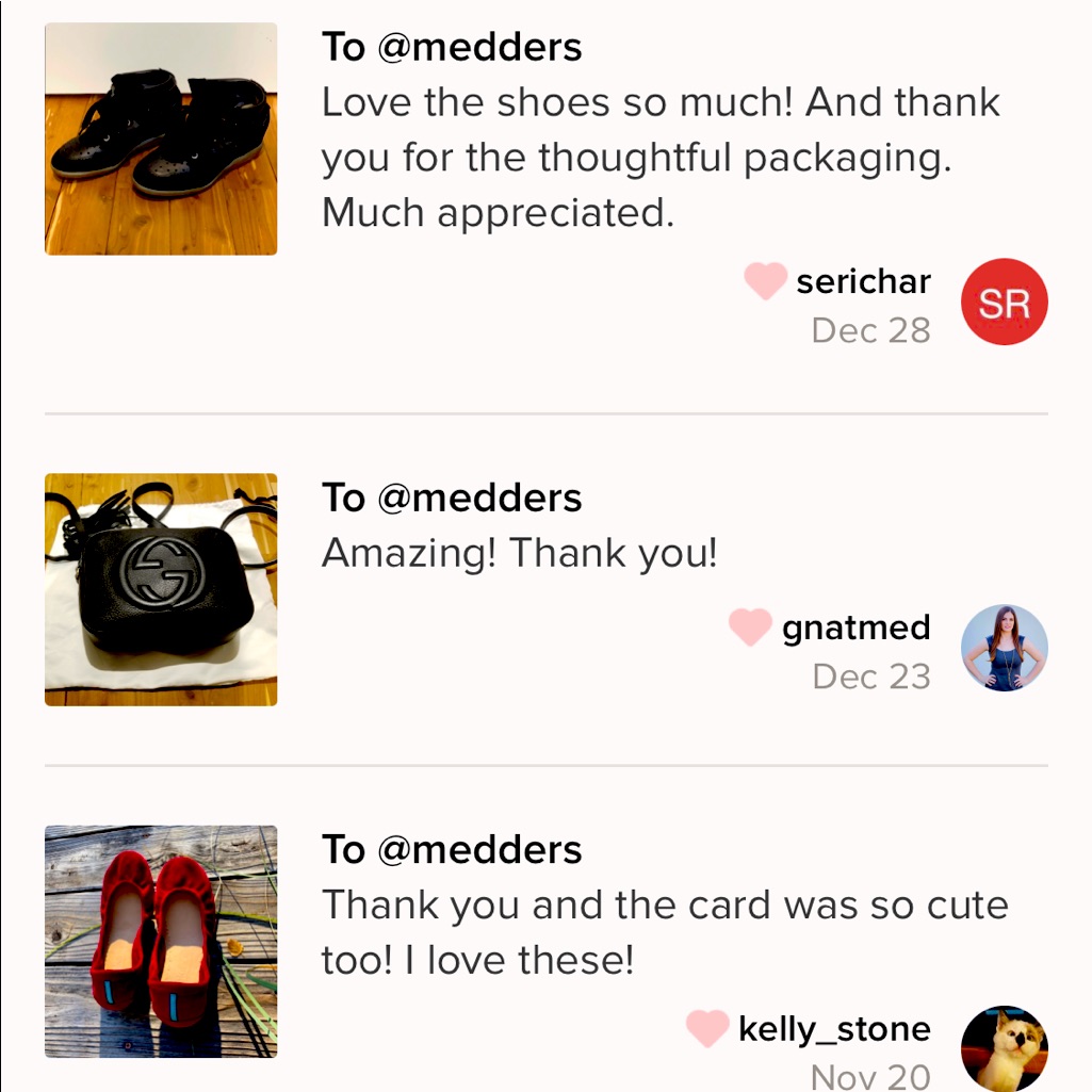 Most Recent Feedback
